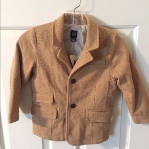 Gap Boys NWT herringbone blazer -5y